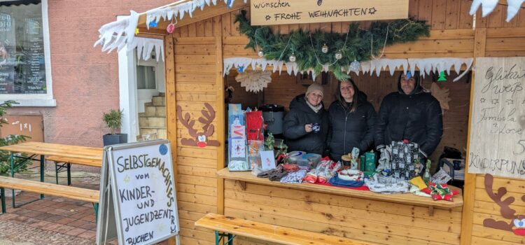 Buchener Weihnachtsmarkt 2023: In Kooperation mit dem Buchener Kinder-und Jugendzentrum