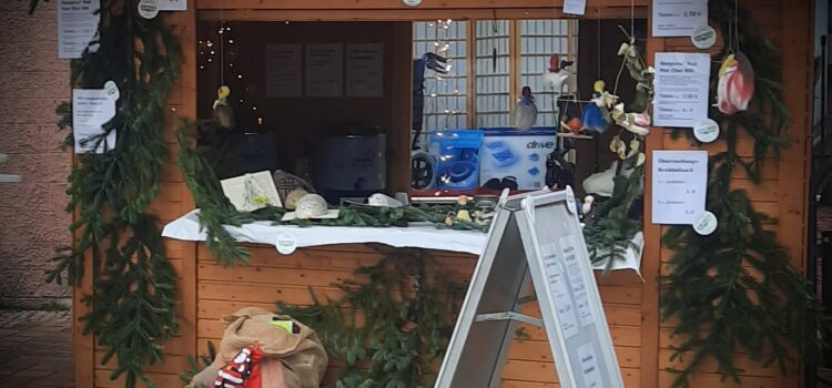 Wir freuen uns auf euch! Bis am Sonntag sind wir auf dem Buchener Weihnachtsmarkt anzutreffen. Wir freuen uns auf euch! Bis am Sonntag sind wir auf dem Buchener Weihnachtsmarkt anzutreffen.